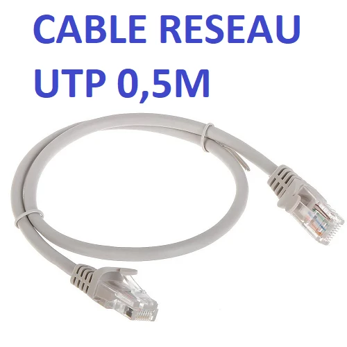 Câble Réseau Utp 0,5M