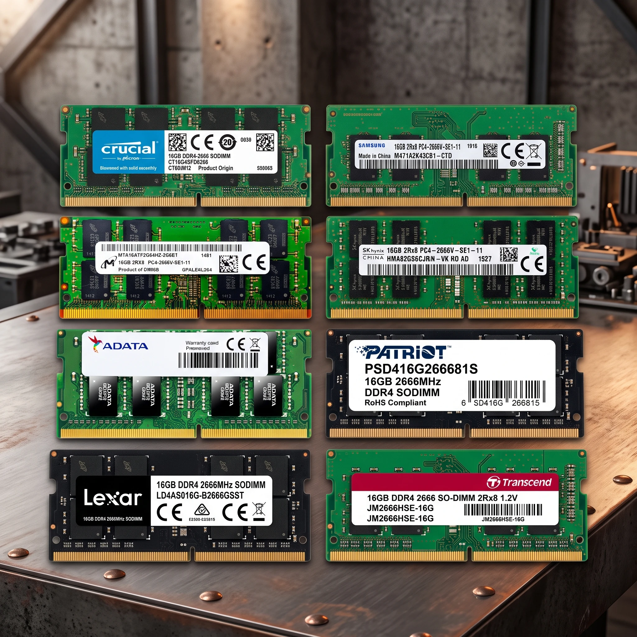 RAM Portable DDR4 16Go 2666V