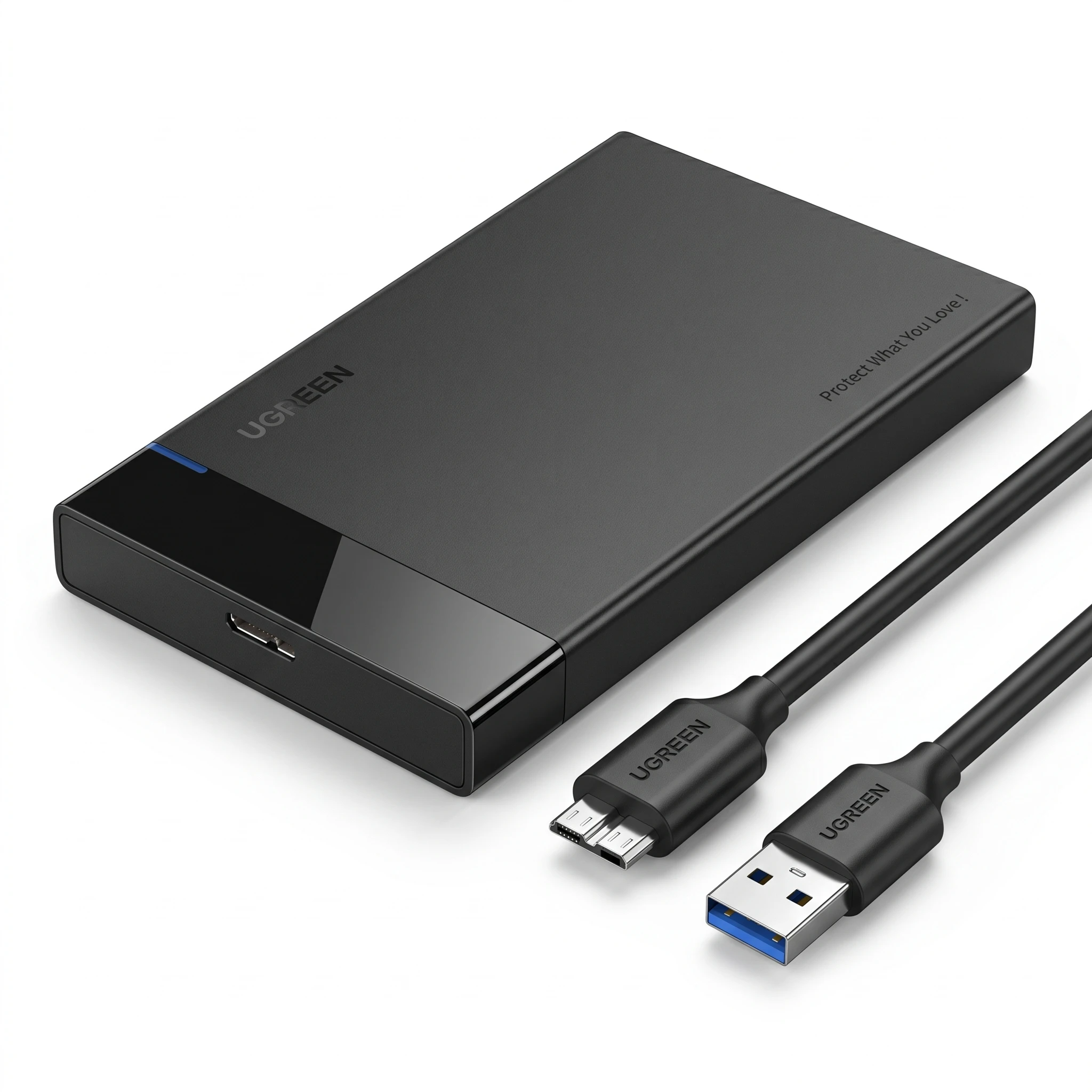 Boîtier UGREEN pour disque dur 2,5 pouces SATA HDD - Boîtier externe USB 3.0