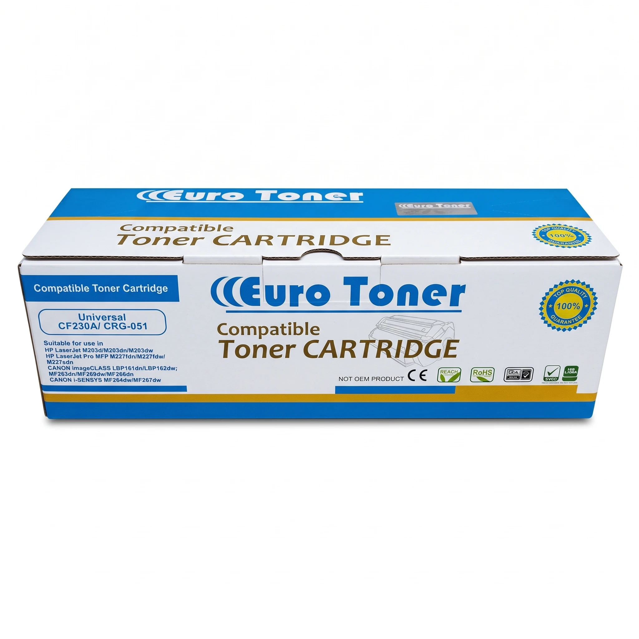 HP Toner Compatible CF230A/CRG-051 Noir
