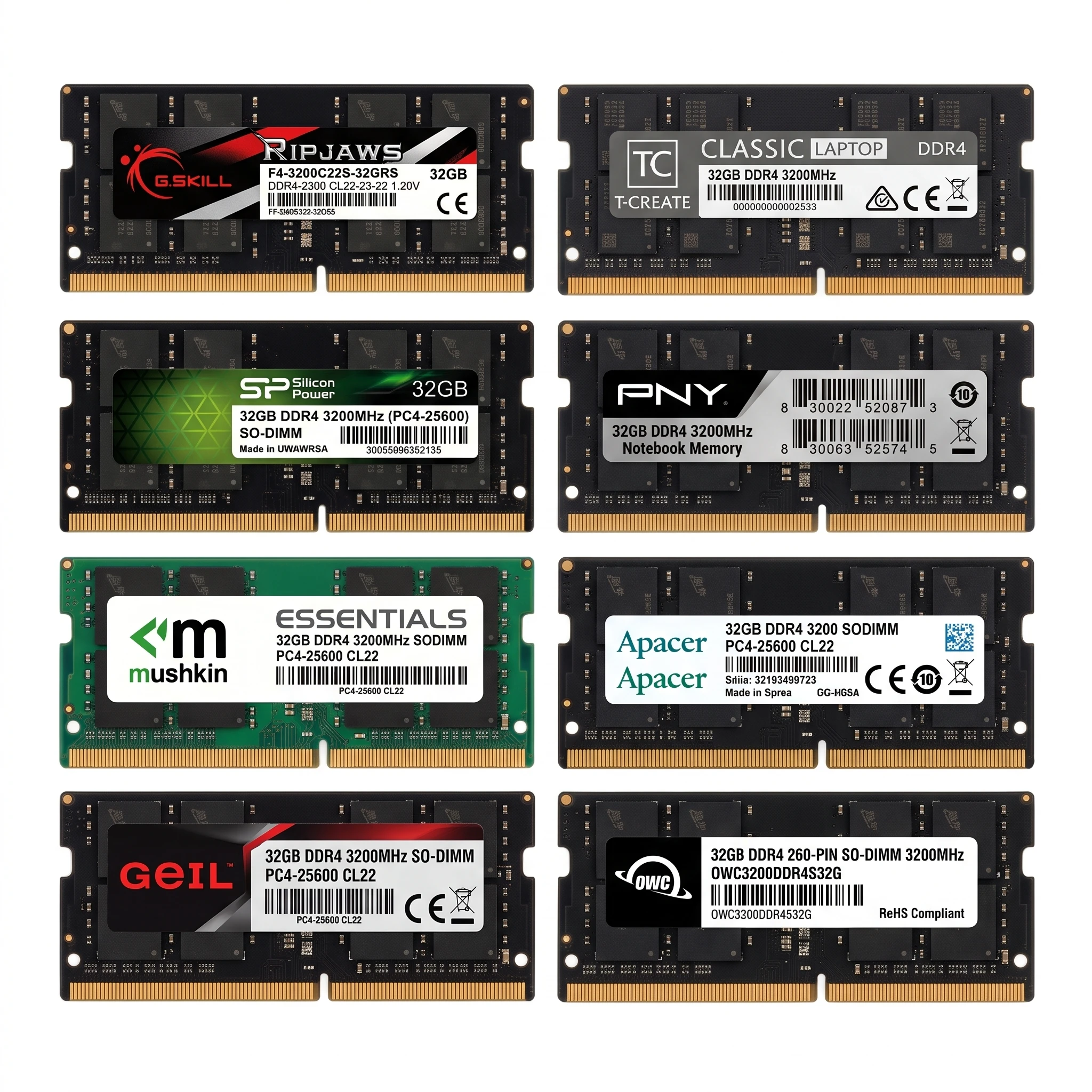 RAM Portable DDR4 3200AA 32Go