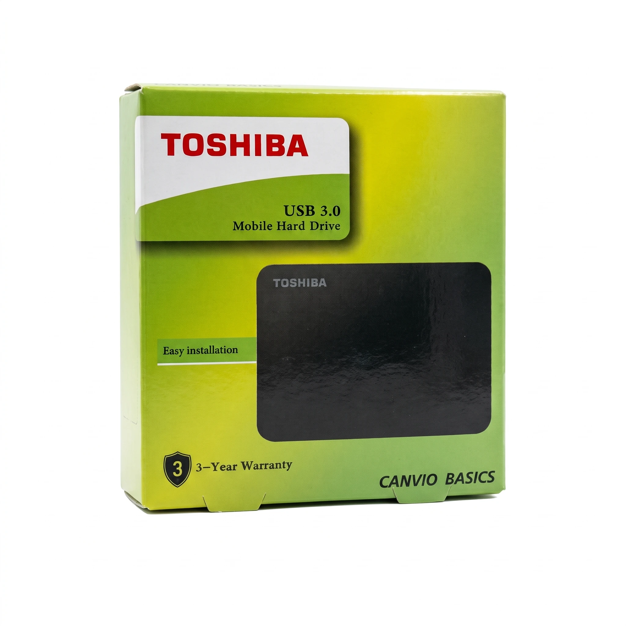 Toshiba Boîtier Disque Dur USB 3.0 SATA 2.5 - HDD SSD Boîtier externe
