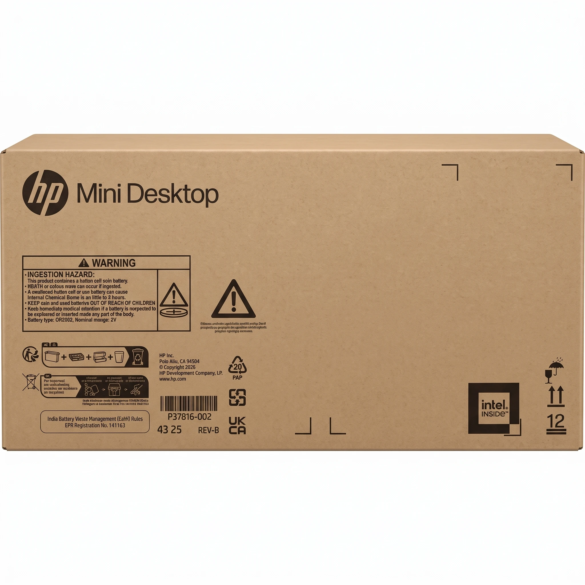 HP ProDesk 4 Mini G1i AI PC | Core Ultra 5 16 Go 256 Go SSD (D8KL3EC#UUZ)